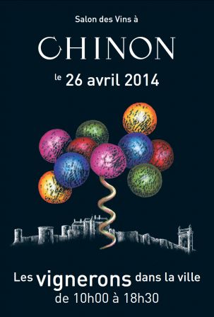 affiche vignerons dans la ville 2014